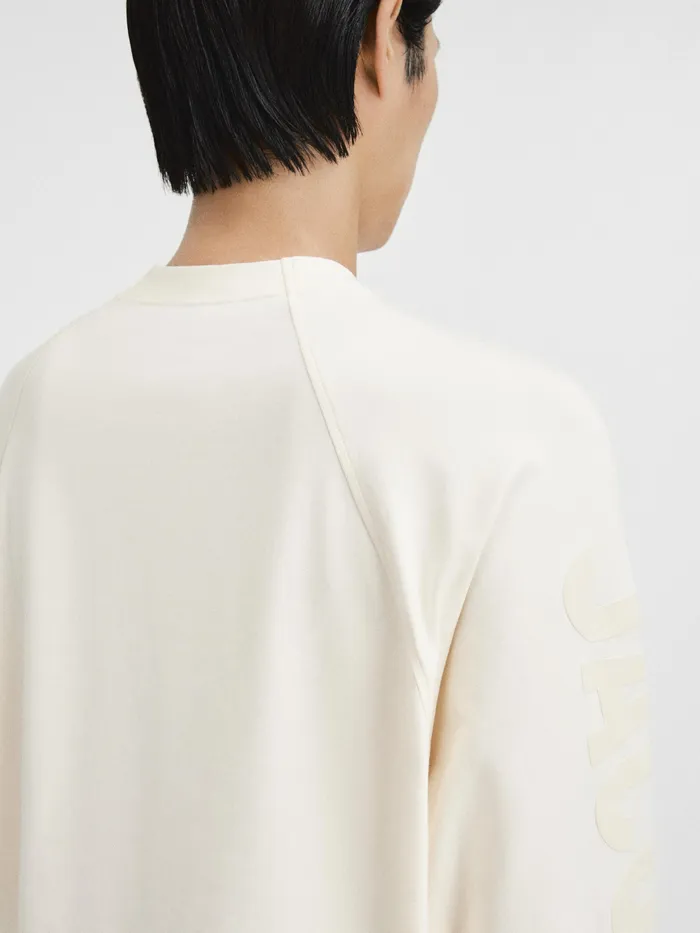 JACQUEMUS Tshirts Logo Sleeve TShirt Light Beige 8211 Men