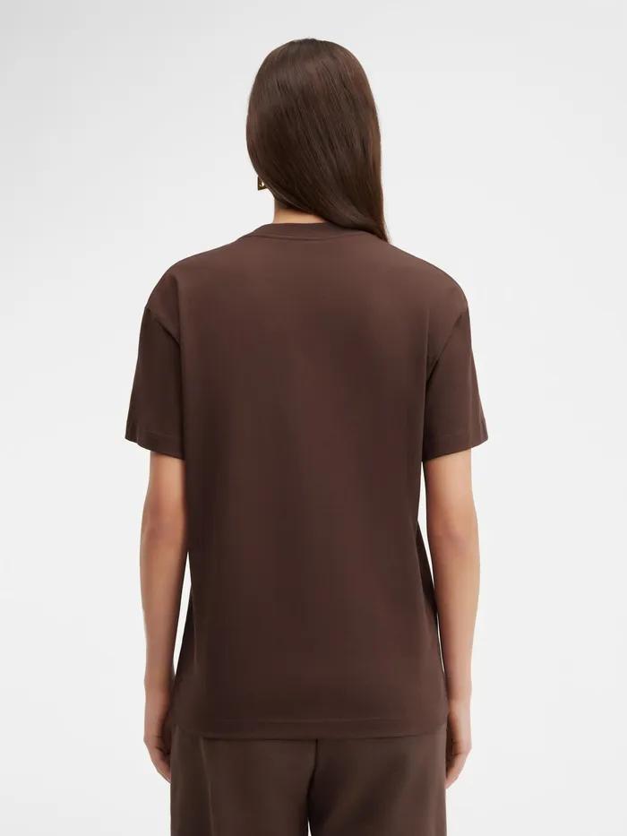 JACQUEMUS Tshirts Logo TShirt Brown 8211 Men