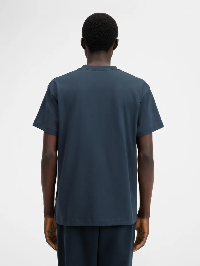 JACQUEMUS Tshirts Logo TShirt Dark Navy 8211 Men