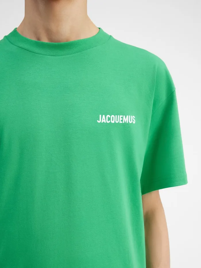 JACQUEMUS Tshirts Logo TShirt Green 8211 Men