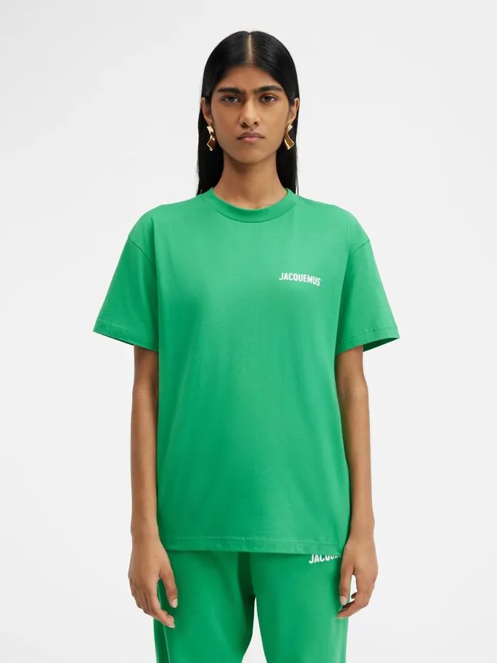 JACQUEMUS Tshirts Logo TShirt Green 8211 Men