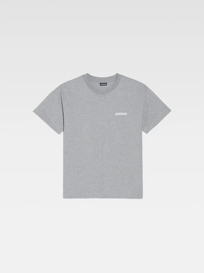 JACQUEMUS Tshirts Logo TShirt Grey 8211 Women