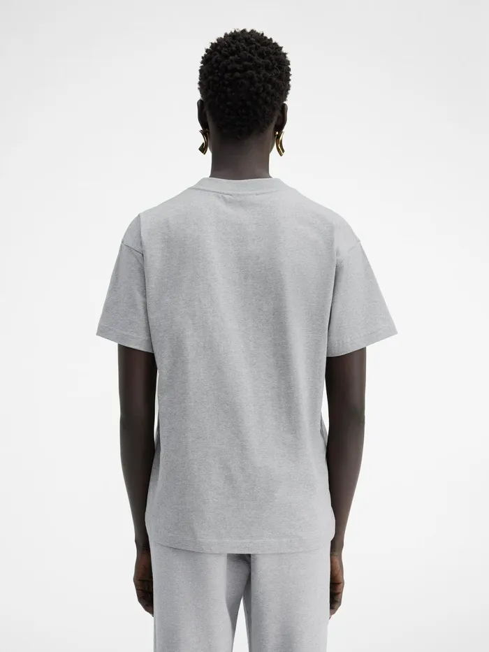 JACQUEMUS Tshirts Logo TShirt Grey 8211 Women