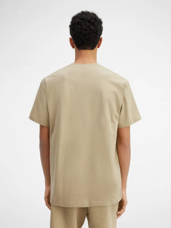 JACQUEMUS Tshirts Logo TShirt Light Khaki 8211 Men
