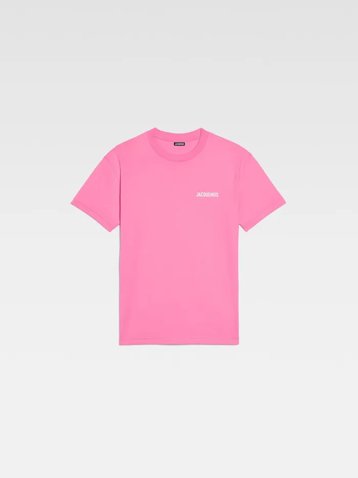 JACQUEMUS Tshirts Logo TShirt Pink 8211 Men