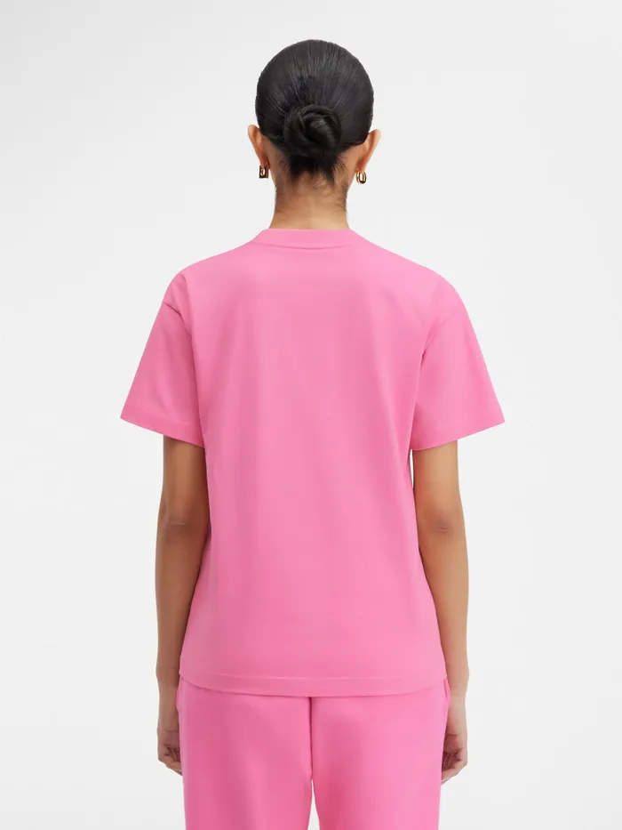 JACQUEMUS Tshirts Logo TShirt Pink 8211 Men