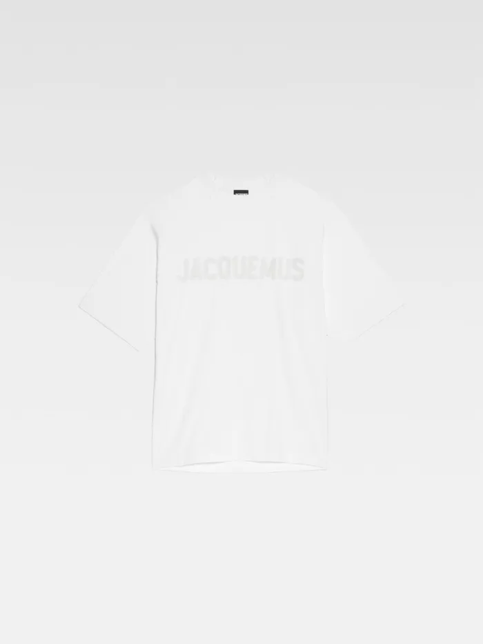 JACQUEMUS Tshirts Raglan Logo TShirt White 8211 Men