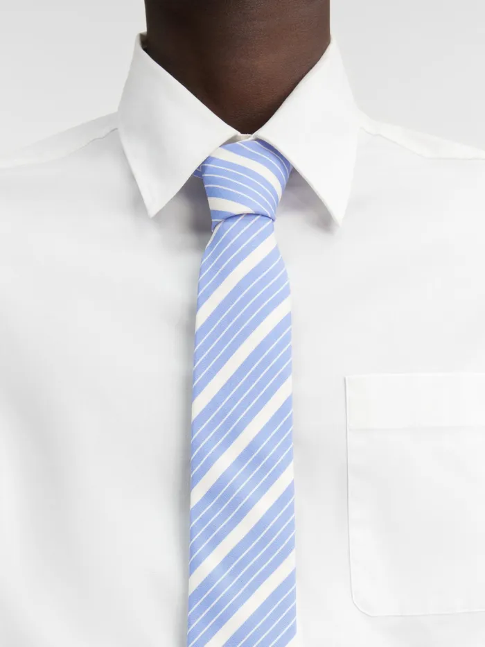JACQUEMUS Textile Accessories Jacquard Logo Tie Jacquard Bluewhite 8211 Women