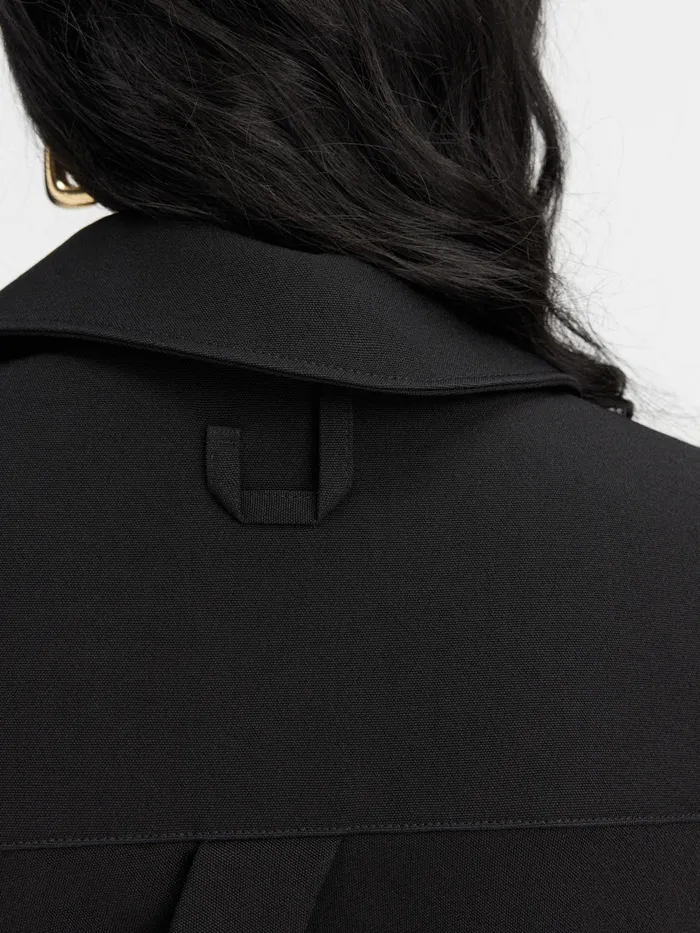 JACQUEMUS Tops Asymmetric Shirt Black 8211 Women