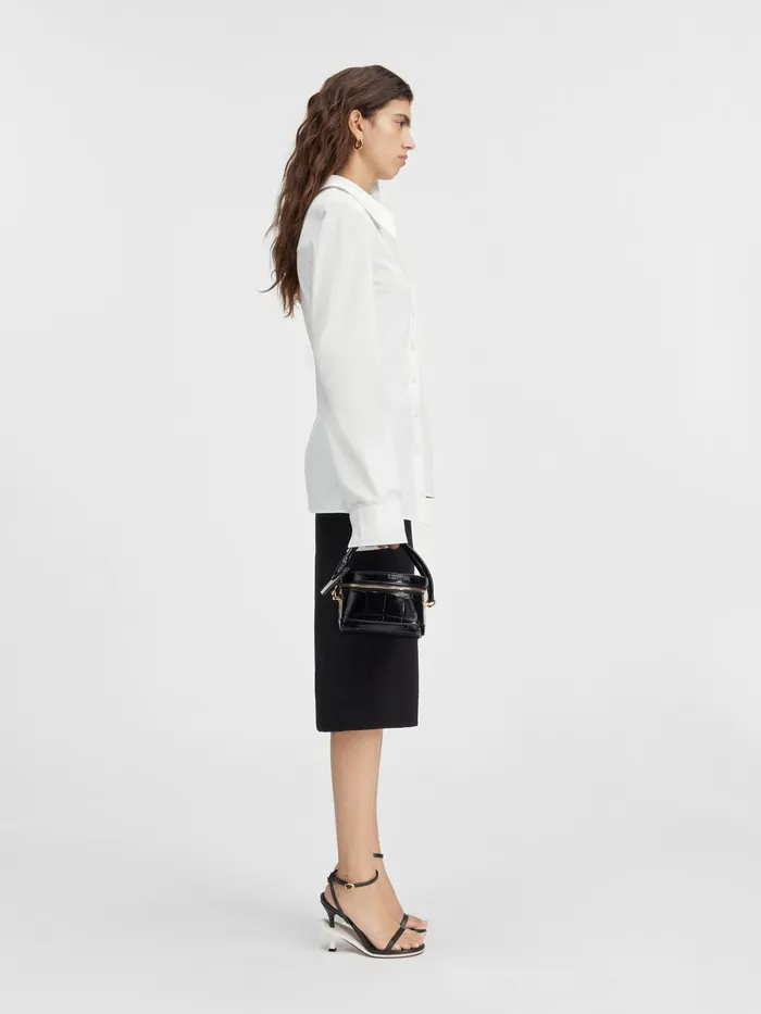 JACQUEMUS Tops Asymmetric Shirt White 8211 Women
