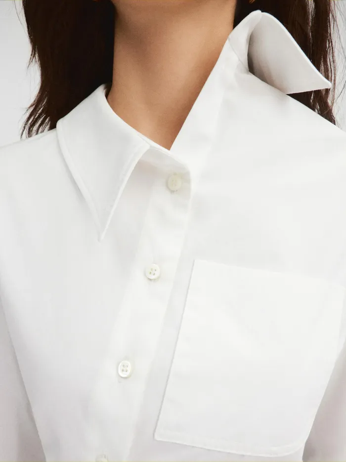 JACQUEMUS Tops Asymmetric Shirt White 8211 Women
