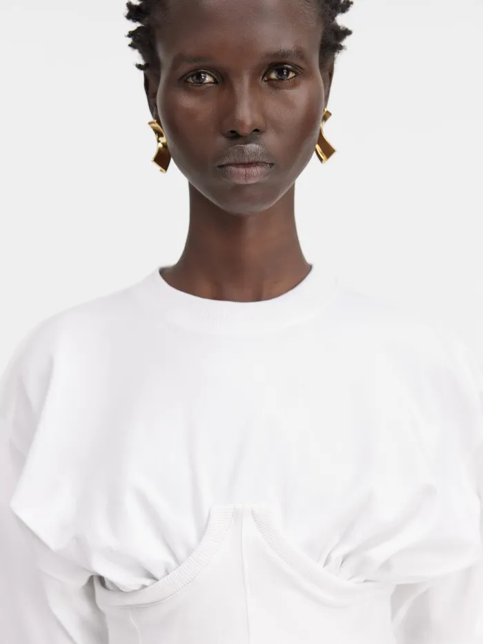 JACQUEMUS Tops Bustier TShirt White 8211 Women