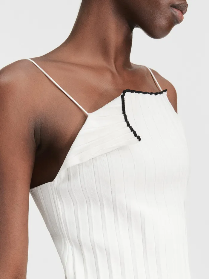 JACQUEMUS Tops Folded Tank Top White 8211 Women