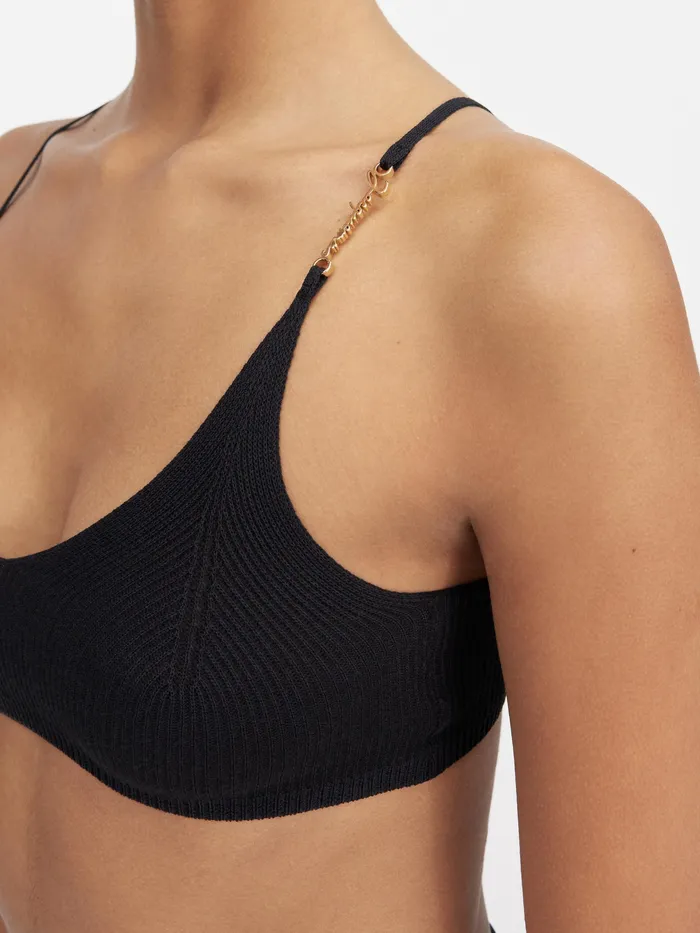 JACQUEMUS Tops Knit Bra Black 8211 Women