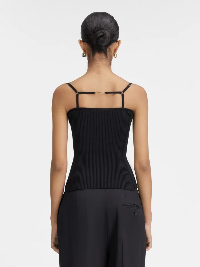 JACQUEMUS Tops Lingerie Tank Top Black 8211 Women