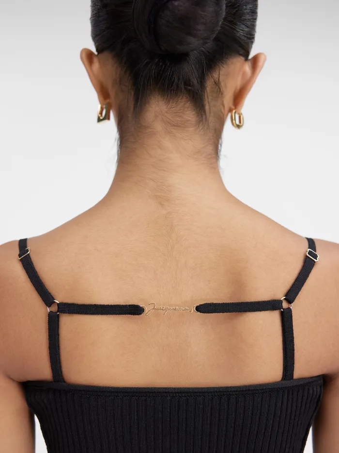 JACQUEMUS Tops Lingerie Tank Top Black 8211 Women