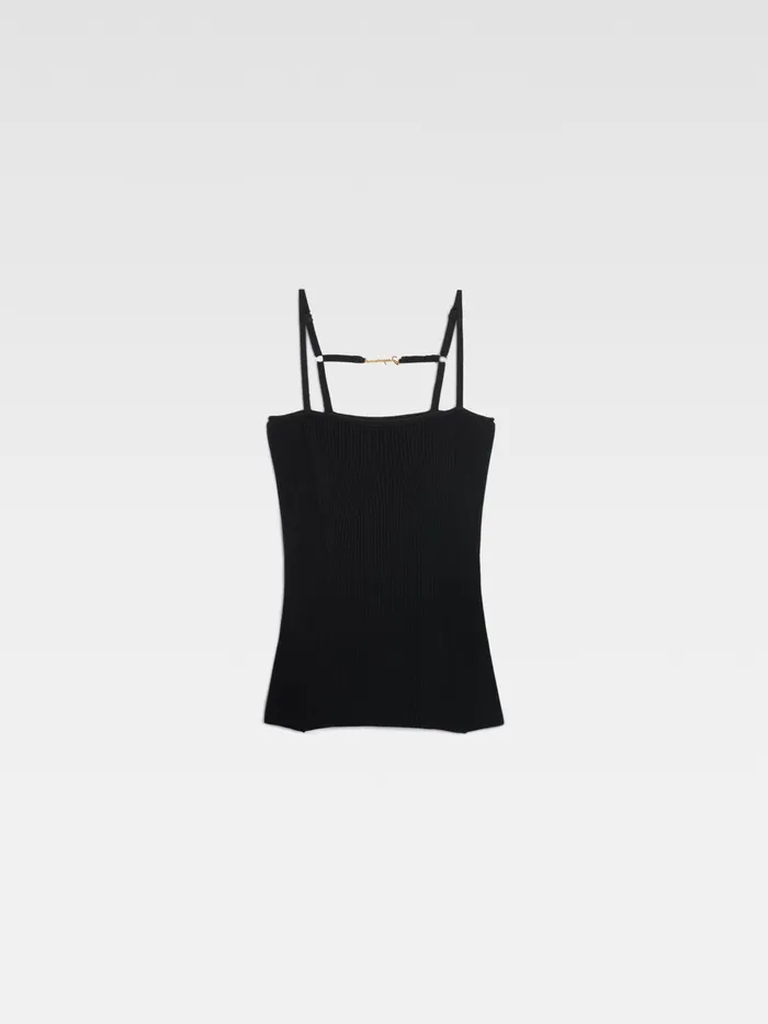JACQUEMUS Tops Lingerie Tank Top Black 8211 Women