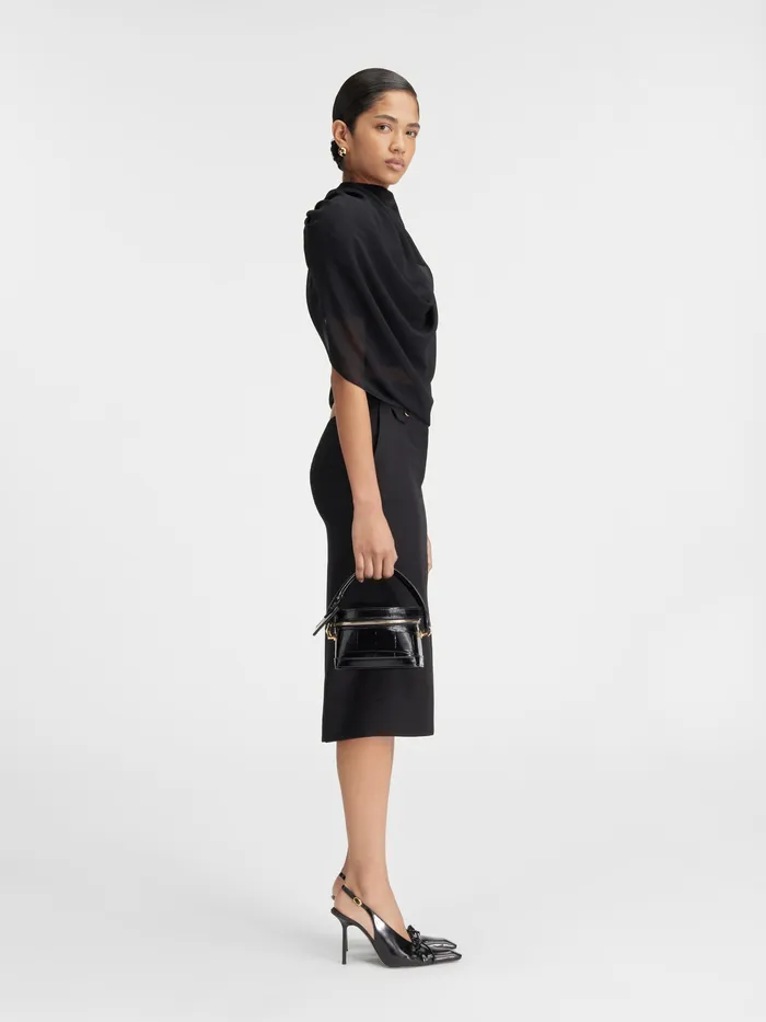 JACQUEMUS Tops Padded Shoulder Top Black 8211 Women