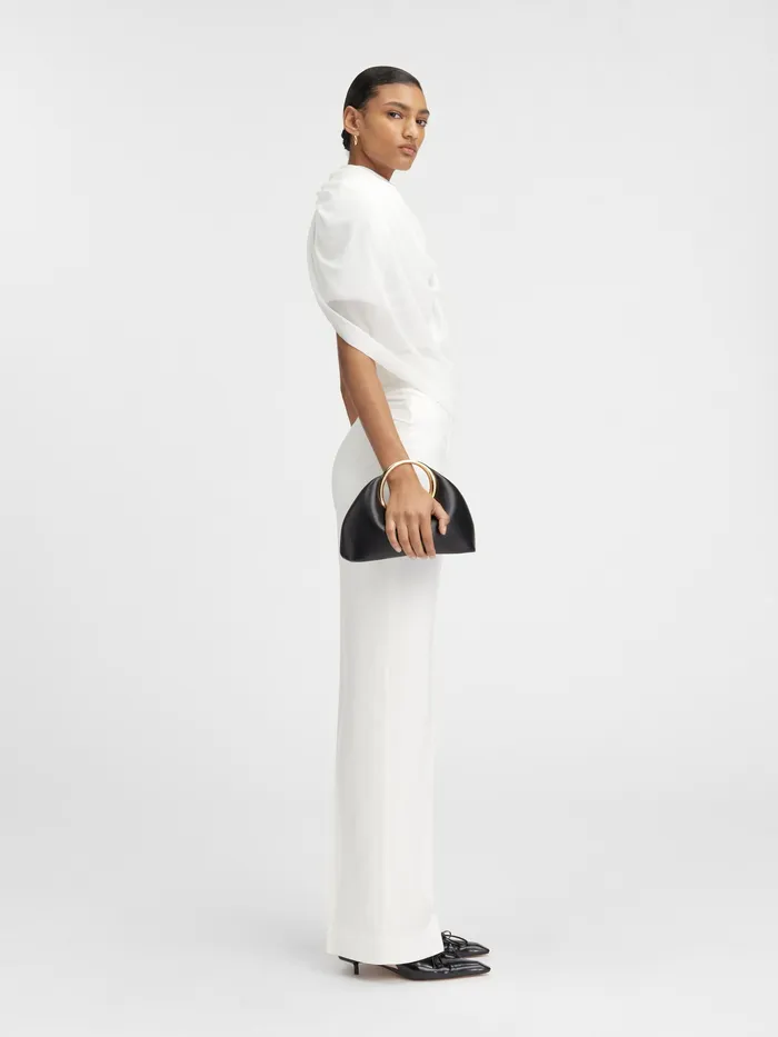 JACQUEMUS Tops Padded Shoulder Top White 8211 Women