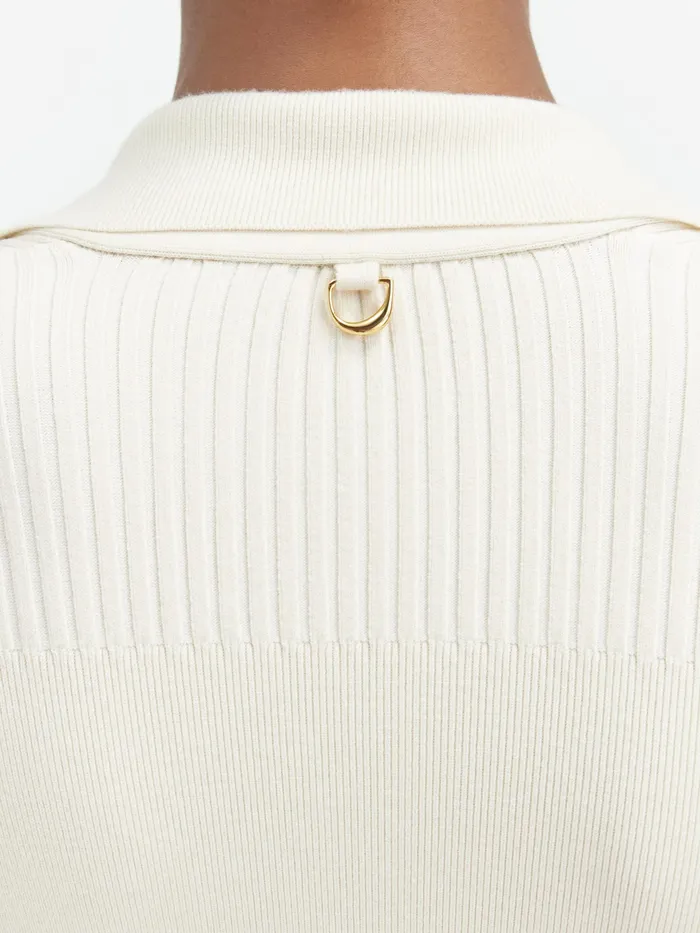 JACQUEMUS Tops Polo Bodysuit Light Beige 8211 Women