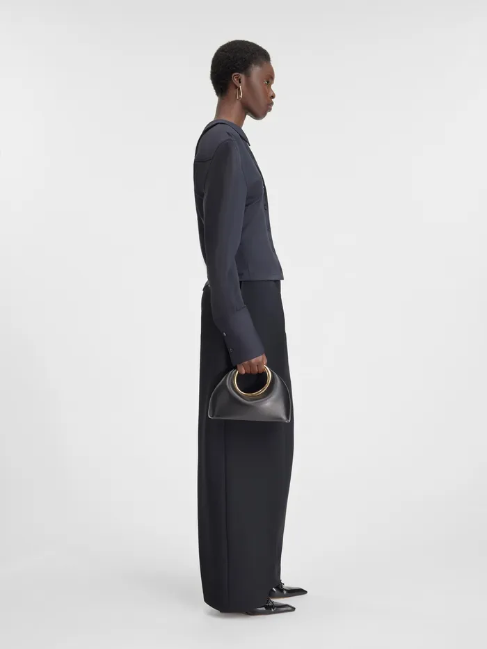 JACQUEMUS Tops Puffed Polo Shirt Black 8211 Women