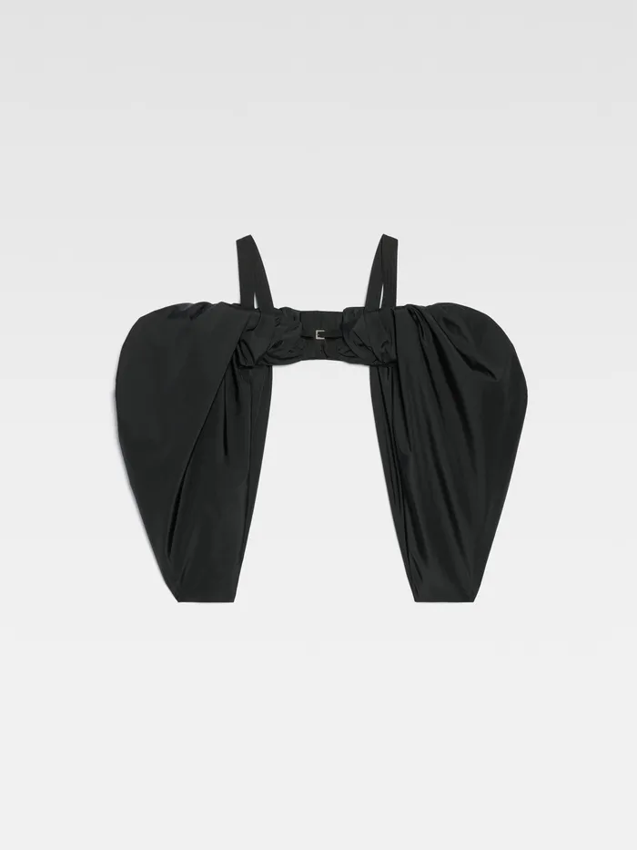 JACQUEMUS Tops Puffy Sleeve Bra Black 8211 Women