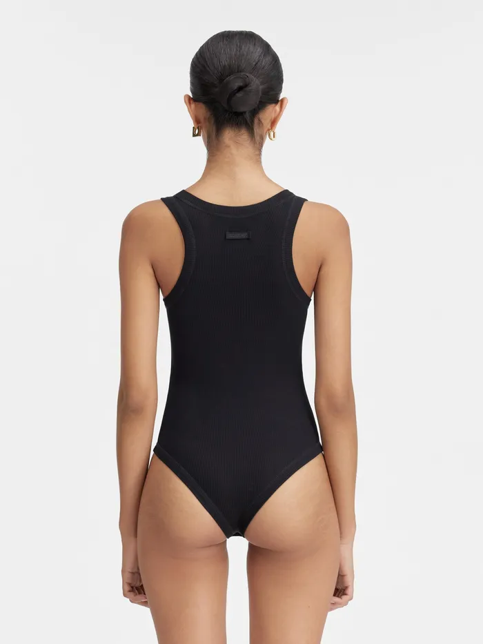 JACQUEMUS Tops Second Skin Bodysuit Black 8211 Women