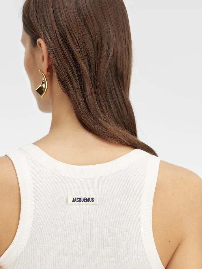 JACQUEMUS Tops Second Skin Bodysuit White 8211 Women