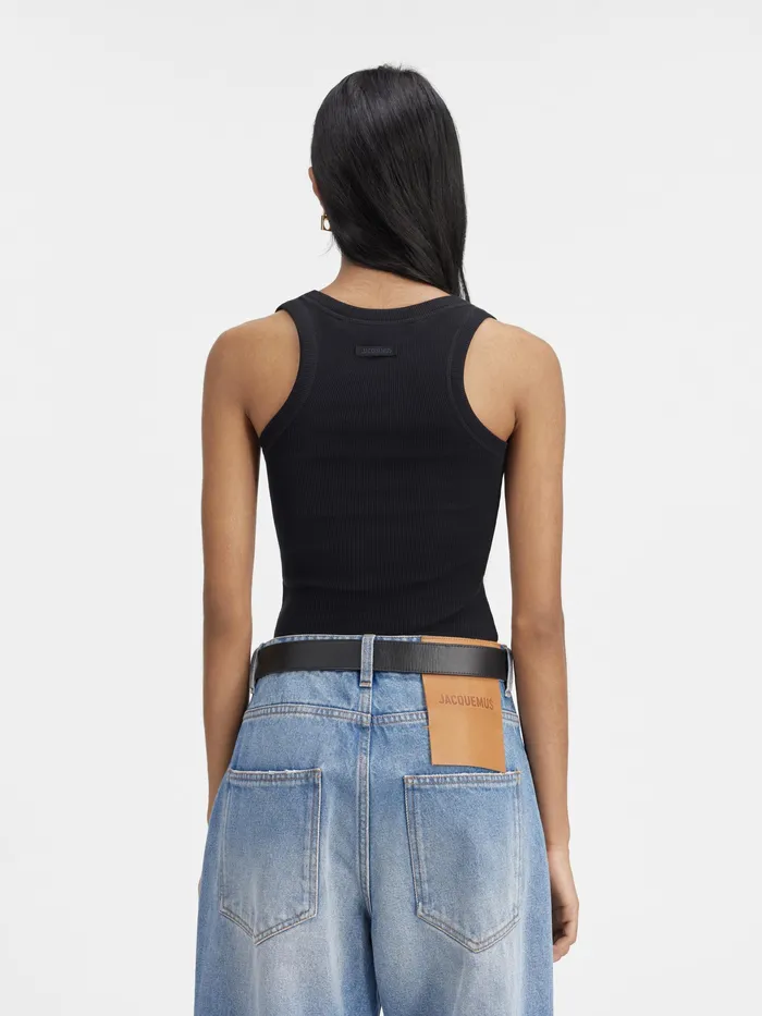 JACQUEMUS Tops Second Skin Tank Top Black 8211 Women