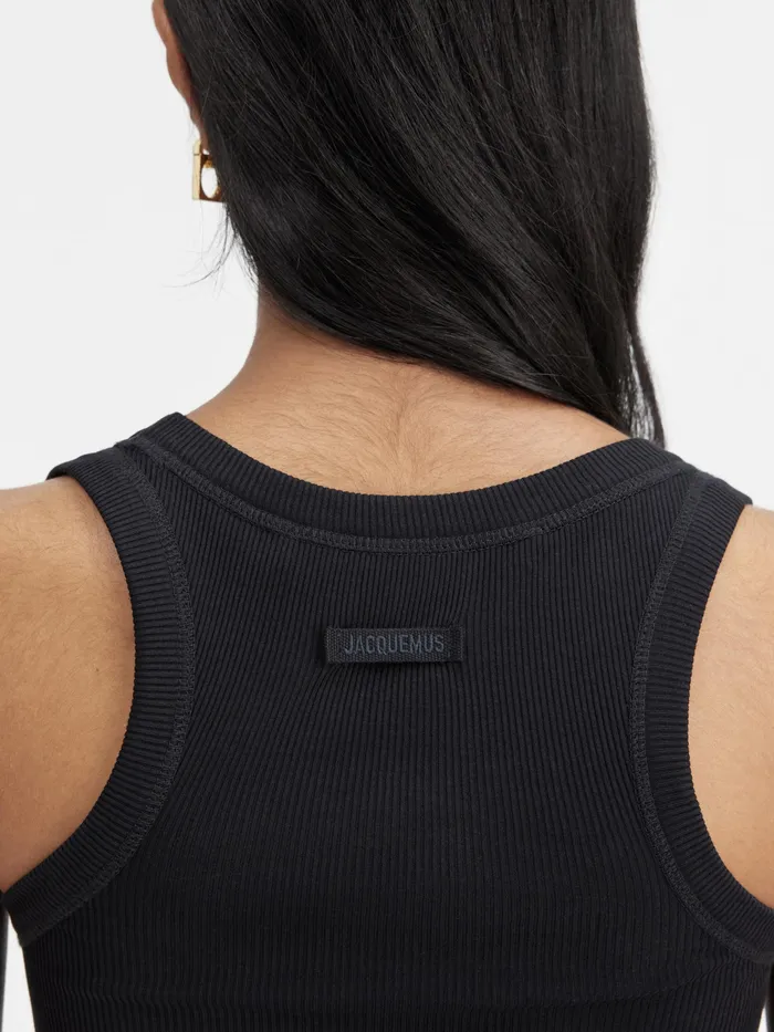 JACQUEMUS Tops Second Skin Tank Top Black 8211 Women
