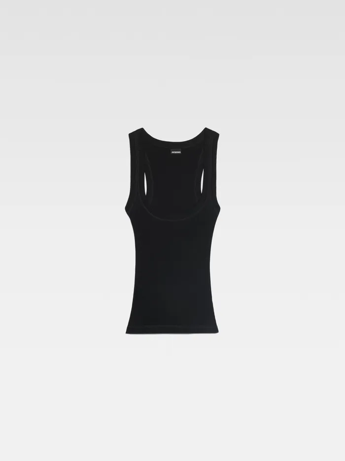JACQUEMUS Tops Second Skin Tank Top Black 8211 Women