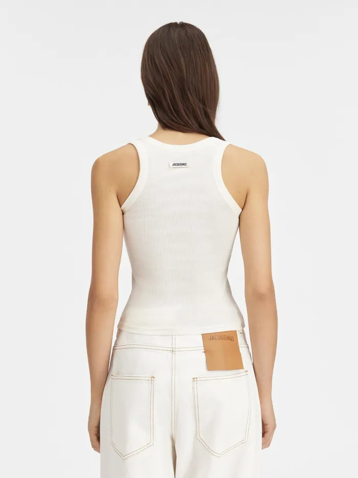JACQUEMUS Tops Second Skin Tank Top White 8211 Women