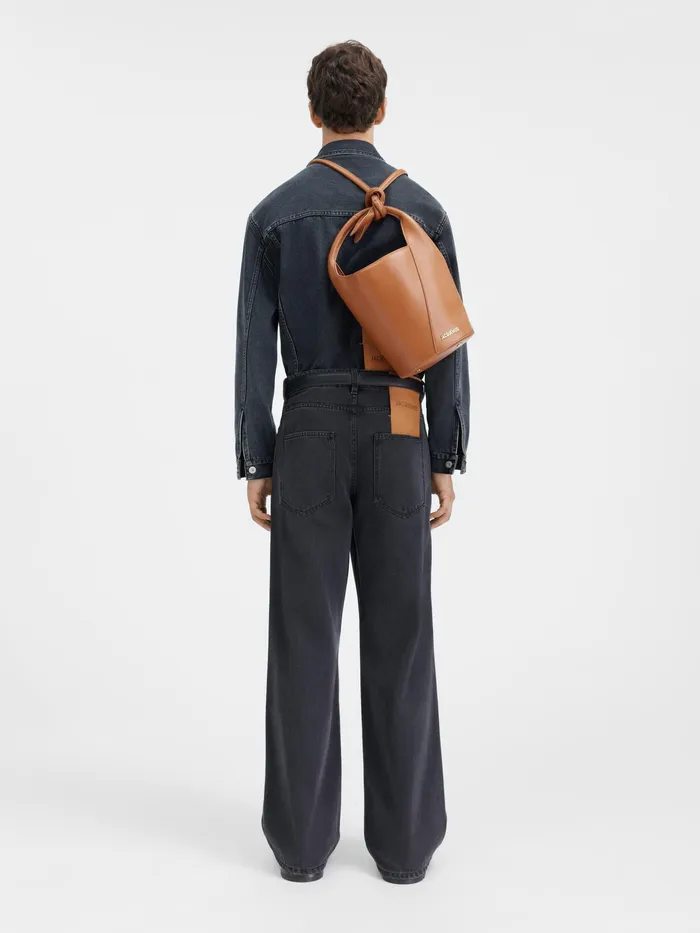 JACQUEMUS Trousers and Shorts Baggy Jeans Black 8211 Men