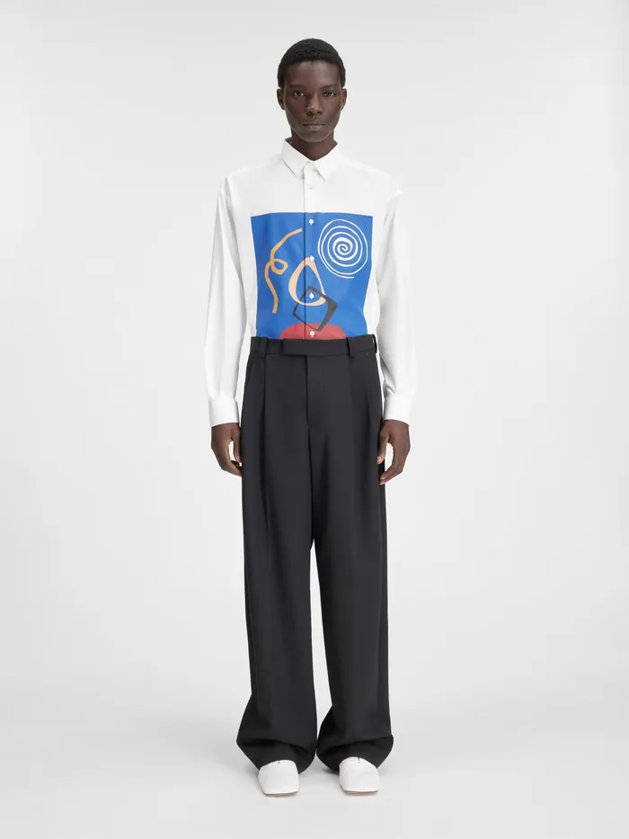 JACQUEMUS Trousers and Shorts Loose Pants Black 8211 Men