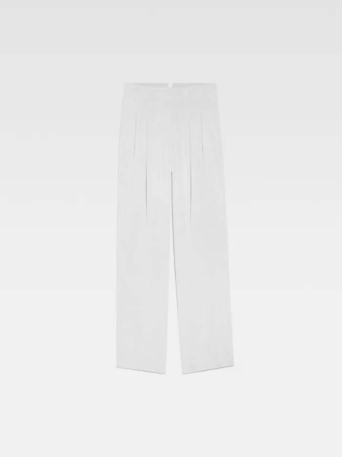 JACQUEMUS Trousers and Shorts Loose Pants Light Grey 8211 Women