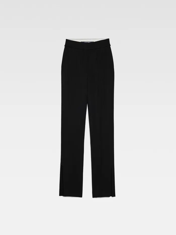 JACQUEMUS Trousers and Shorts Slit Pants Black 8211 Women