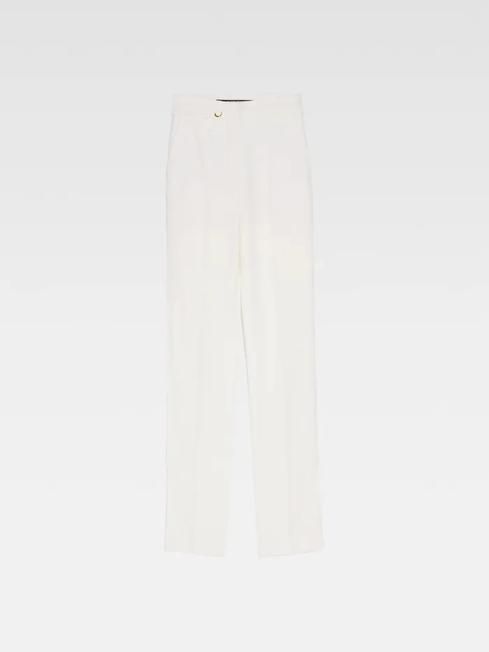 JACQUEMUS Trousers and Shorts Slit Pants White 8211 Women