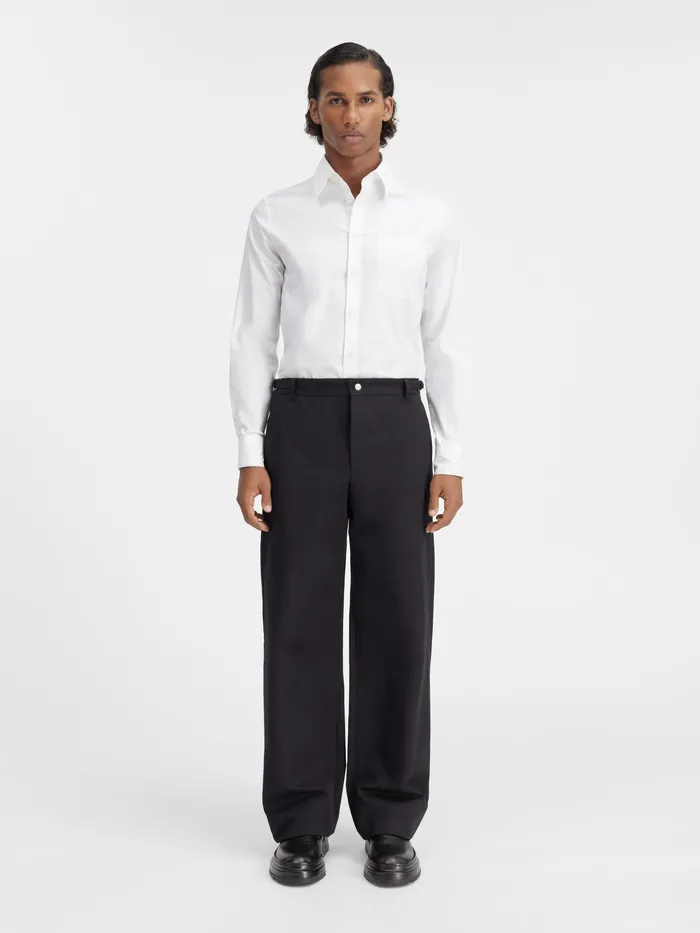 JACQUEMUS Trousers and Shorts Workwear Pants Black 8211 Men