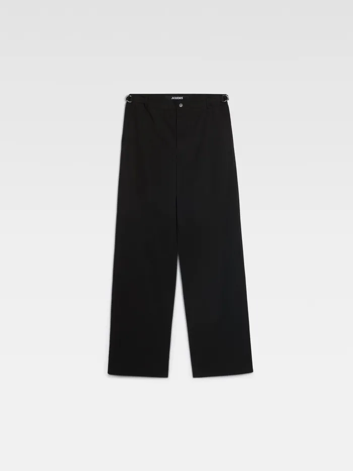 JACQUEMUS Trousers and Shorts Workwear Pants Black 8211 Men