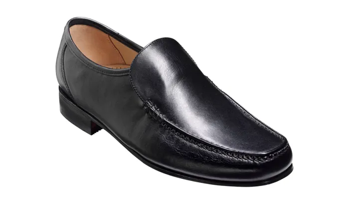 Javron 8211 Black Calf Mens Barker Shoes Loafers