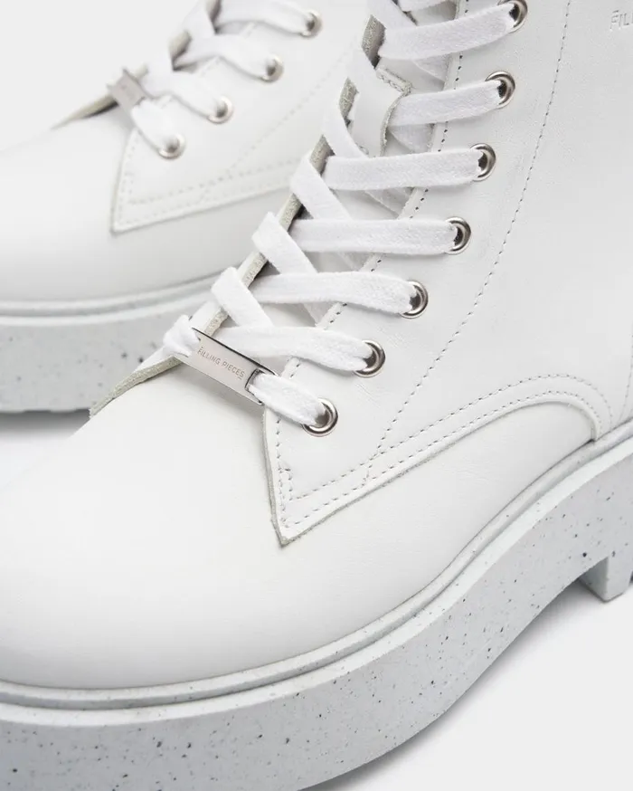 Jenn Boot 683 White Women Filling Pieces Boots