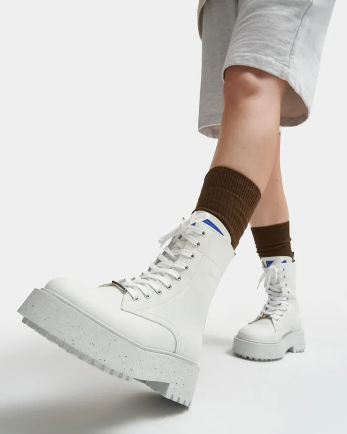 Jenn Boot 683 White Women Filling Pieces Boots