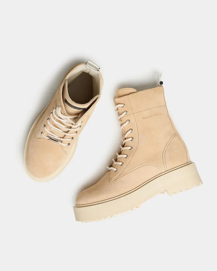 Jenn Boot Beige Women Filling Pieces Boots