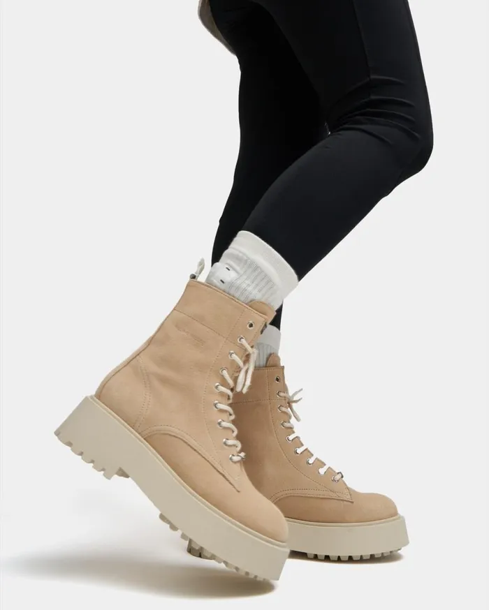 Jenn Boot Beige Women Filling Pieces Boots