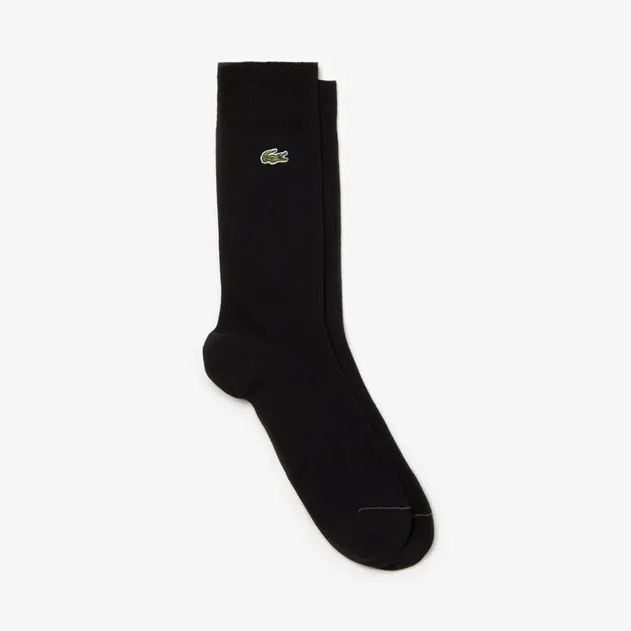 Jersey Socks Black Mens Lacoste Socks Gift for Friend