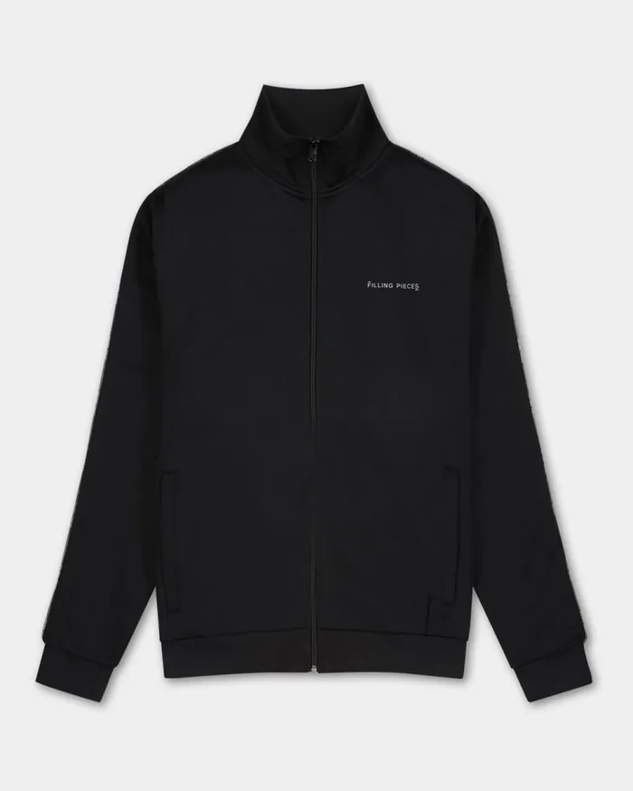 Jersey Track Jacket Black MenWomen Filling Pieces Coats and Jackets