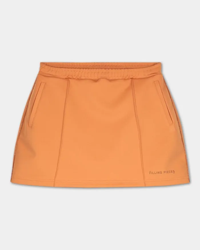 Jersey Track Skirt Caramel Red Women Filling Pieces Pants and Shorts