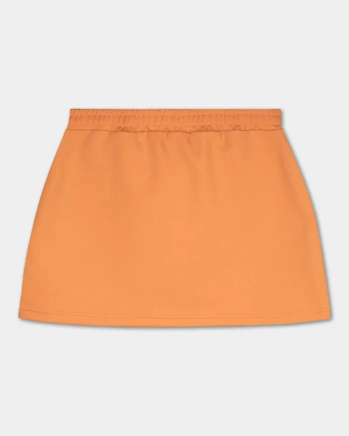 Jersey Track Skirt Caramel Red Women Filling Pieces Pants and Shorts