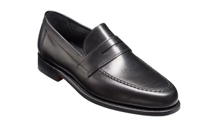 Jevington 8211 Black Calf Mens Barker Shoes Loafers