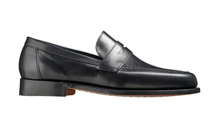 Jevington 8211 Black Calf Mens Barker Shoes Loafers
